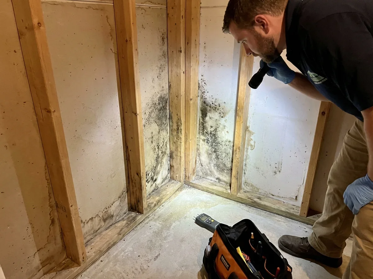 Common Scenarios Where Visual Inspection Beats Air Testing — indoor air quality testing mold