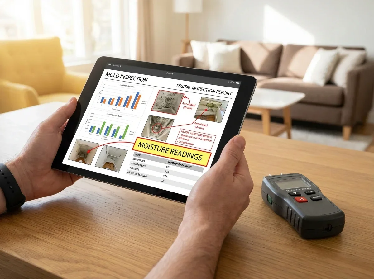 How to Read Your Mold Inspection Report (And What Actually Matters) — mold inspection before buying home