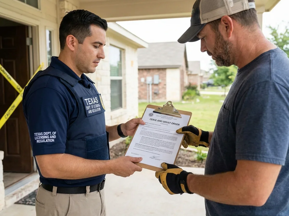 Enforcement and Penalties for Unlicensed Work — texas mold remediation license