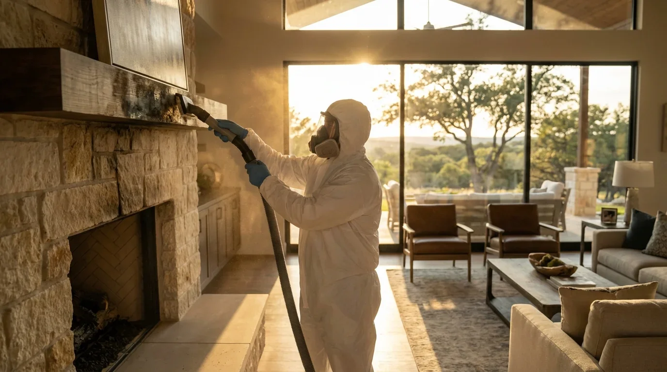 Safely removing toxic black mold and restoring healthy indoor air quality