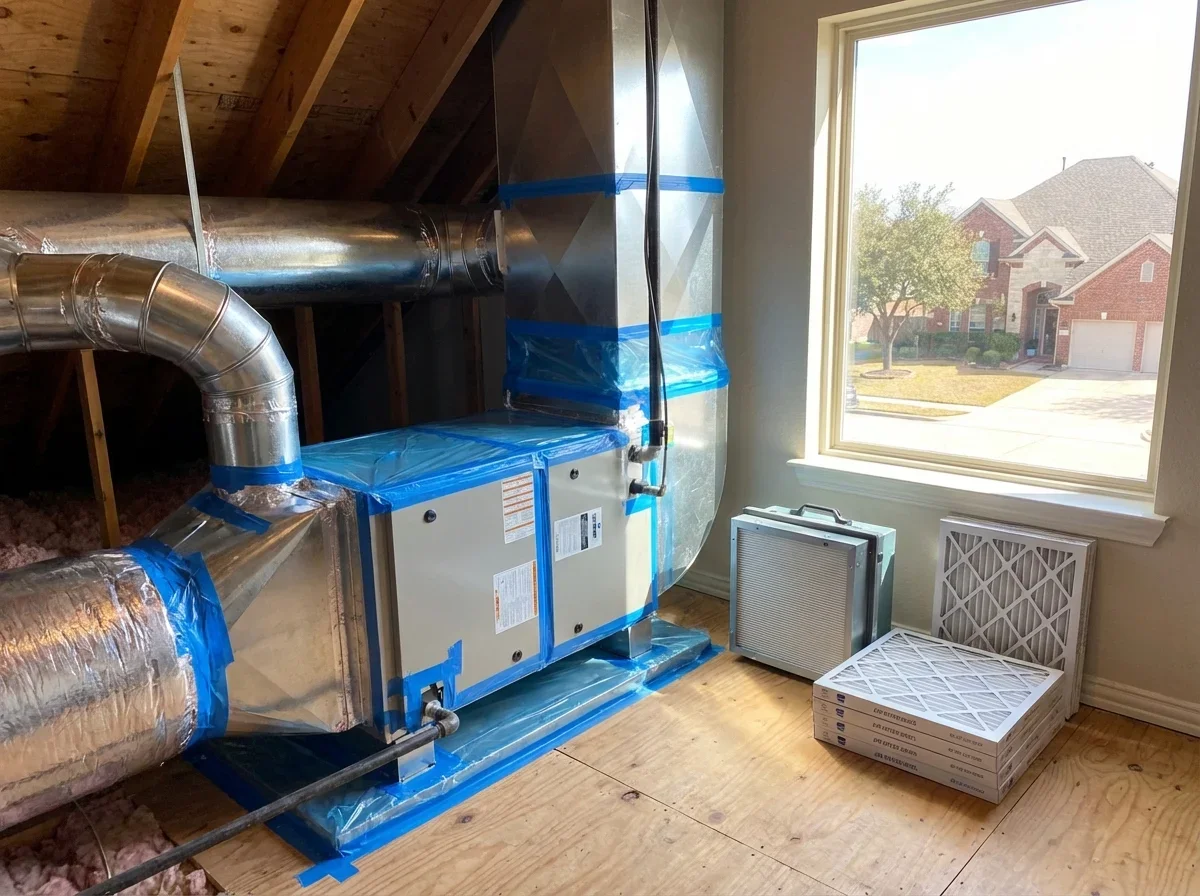 Breathe easy again with our expert HVAC mold removal services