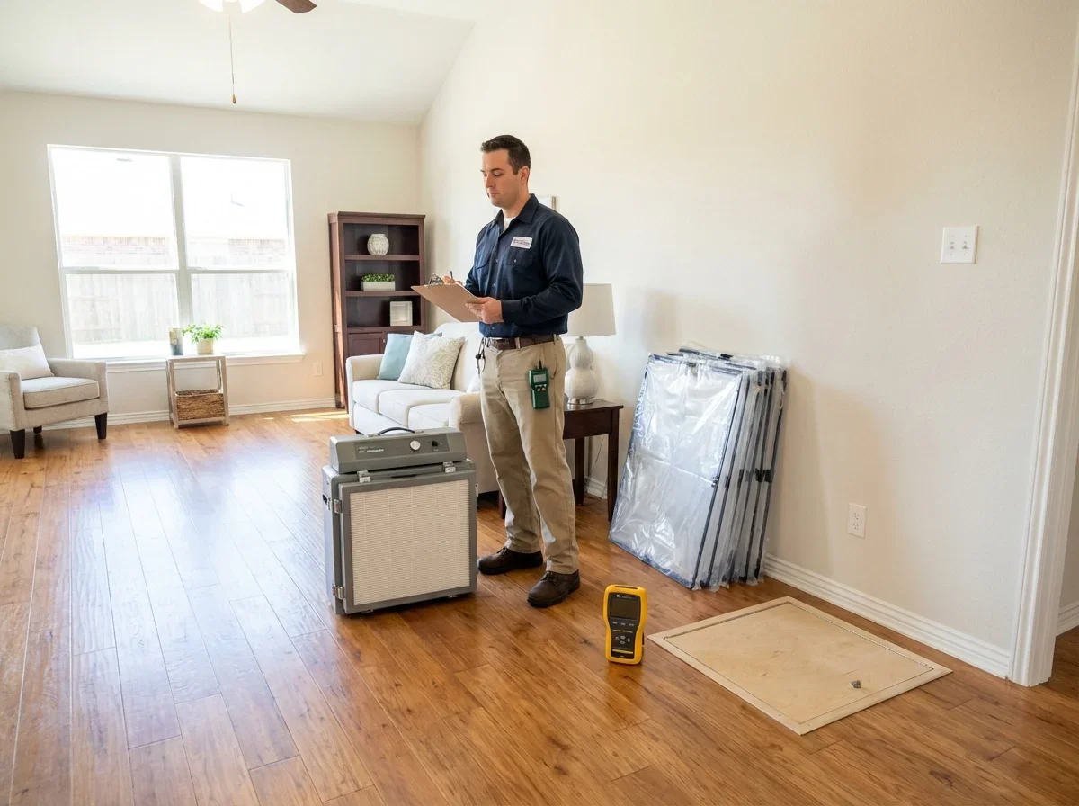 Peace of mind found: Thorough mold inspection completed, safeguarding your property