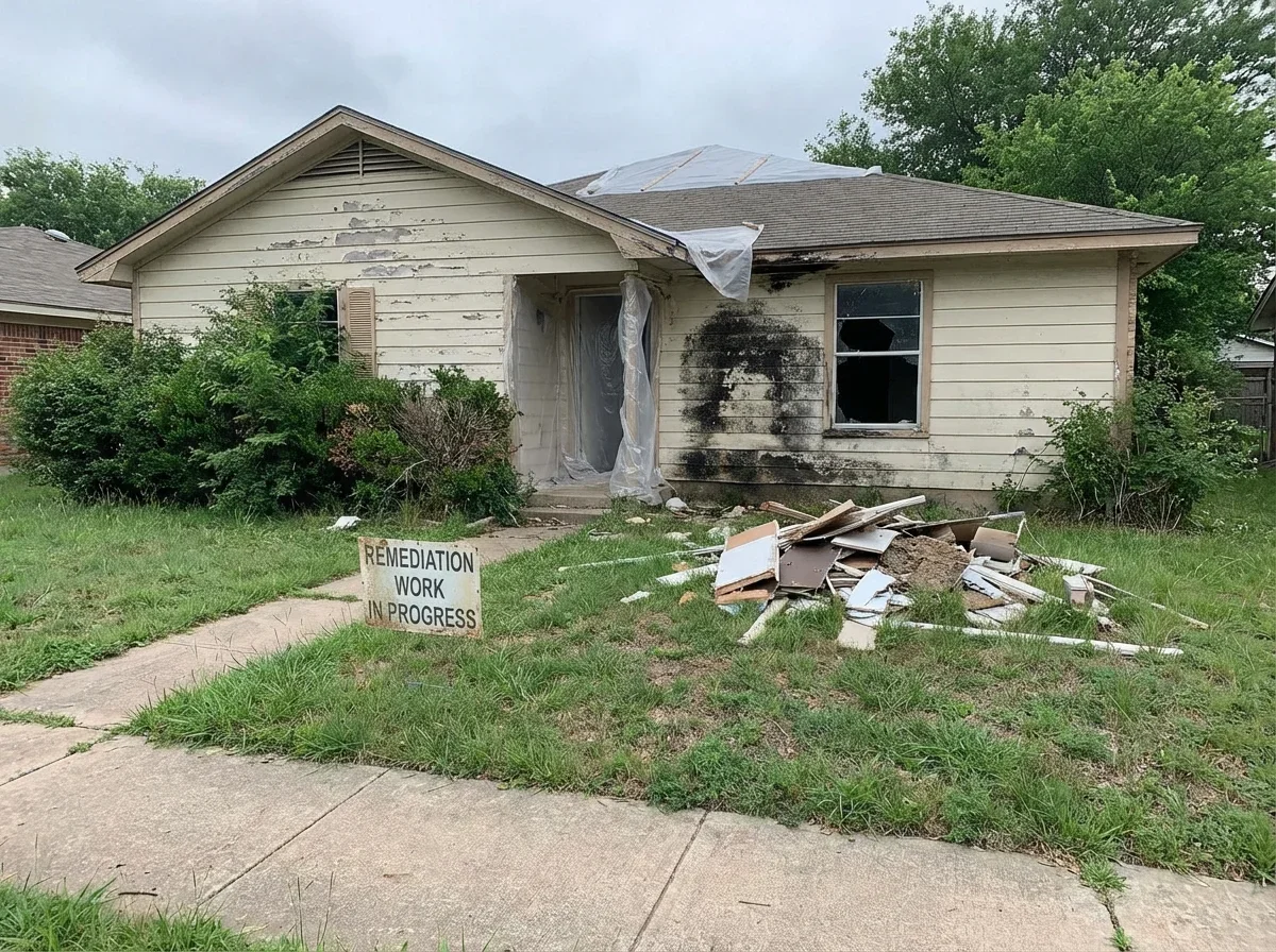 Mold's destructive touch requires expert mold remediation for structural restoration