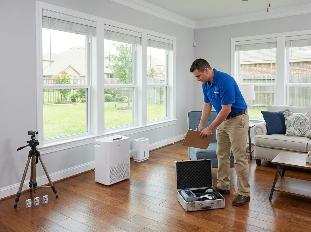 Breathe easier with certified mold testing, ensuring a healthy, safe space